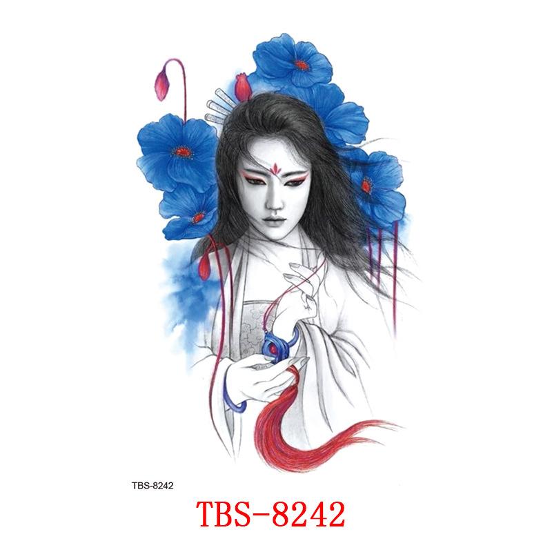 Waterproof Tattoo Sticker, Totem Character Tattoo Sticker Tattoo