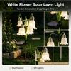 Solar Bluebell Flower Ground Plug Light, Waterproof Outdoor LED Garden Landscape Decorative Lamp, Yard Ambient Lighting