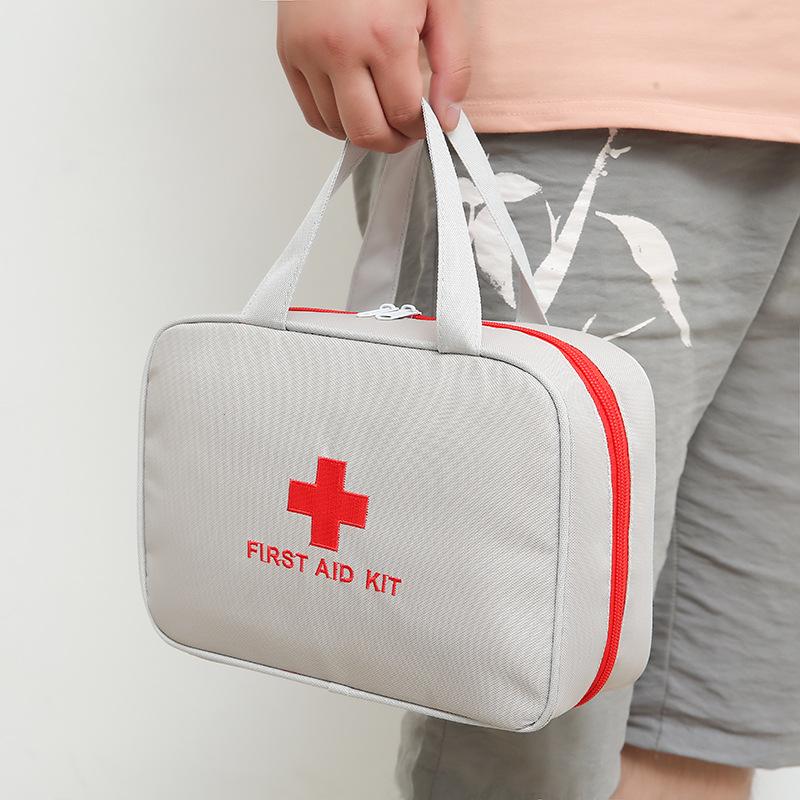 Portable Children's First Aid and Health Bag – Extra Large Size for Home and School