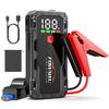 FOWAWU Jump Starter, 22800mAh High Capacity, 6000A Peak Current, Compatible with Up To 10L Gasoline and 8L Diesel Vehicles, 12V Car Jump Starter, Upgr