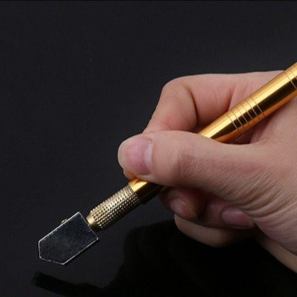 Useful Metal Glass Cutter Anti-Skid Handle Cutting Minerals Diamond Cutter Easy To Use Cutting Tool Mirror Cutting