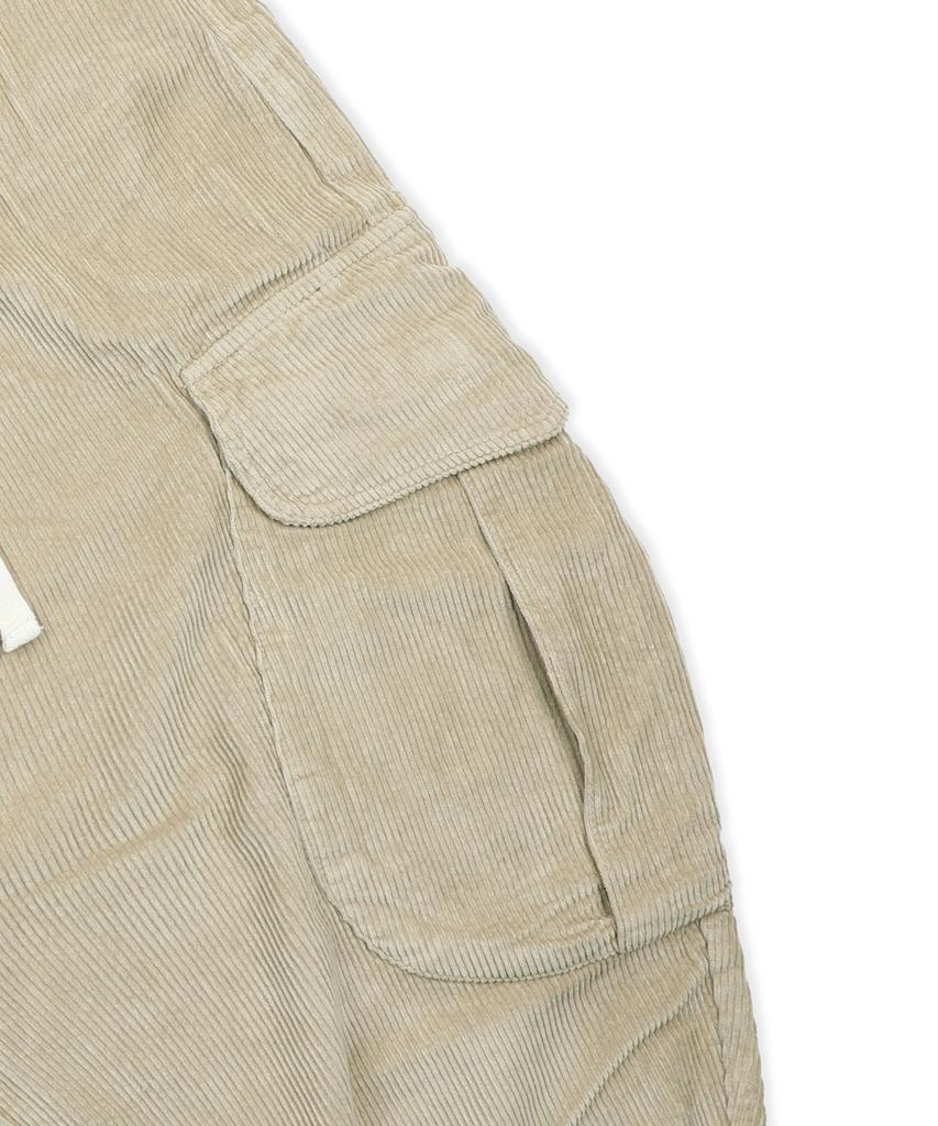 XTONZ Xp313 Chestnut Balloon Corduroy Pants (Beige)