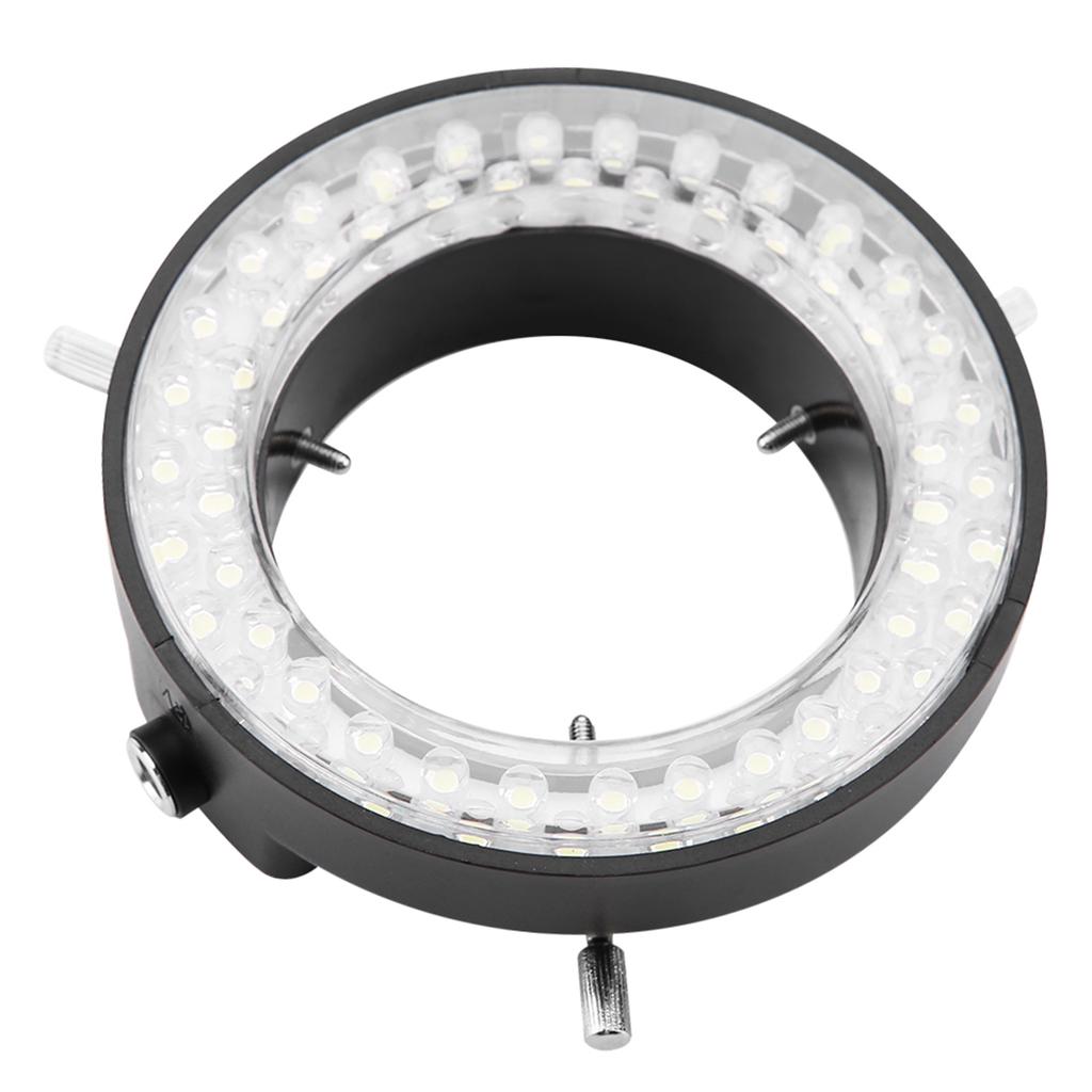 3.5W Microscope Camera 60LED Light Source Brightness Adjustable Ring Lamp