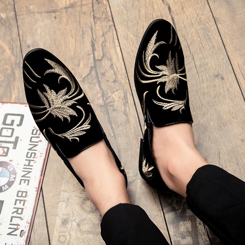 Модные мужские дышащие повседневные туфли в стиле пэчворк — фото 4