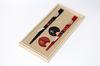 Wajima Lacquer Couple Chopstick Hanazakura Paulownia Wooden Domestically Made In Pair of Wooden Wajima Lacquerware Chopsticks, Yoimachizuki, Rest,