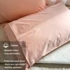 1PC 200T Cotton Percale Pillowcase 60 X 80cm,Cushion Cover,Soft&Comfy, Breathable Bed Pillowcover For Home Decoration