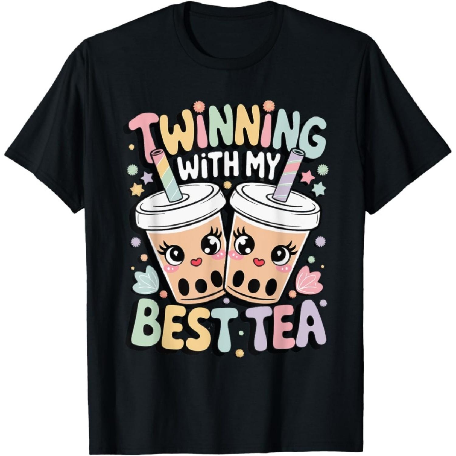 Twinning With My Best Tea T-Shirt S