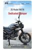 Honda 190TR Front Anti-collision Motorcycle Bumper for 25 Models