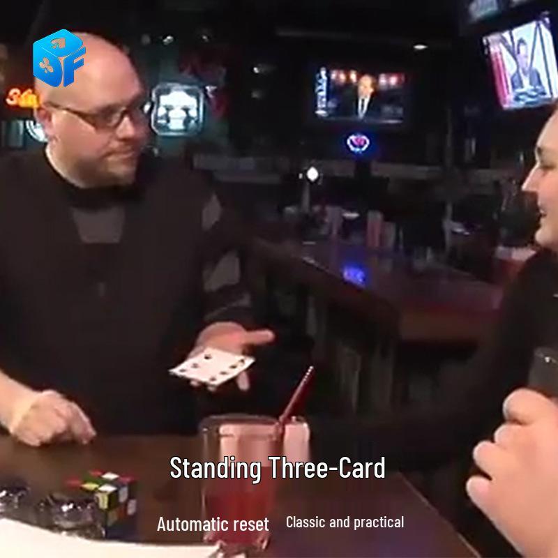 

Interactive Northern Magic Three Card Monte Close-Up Props