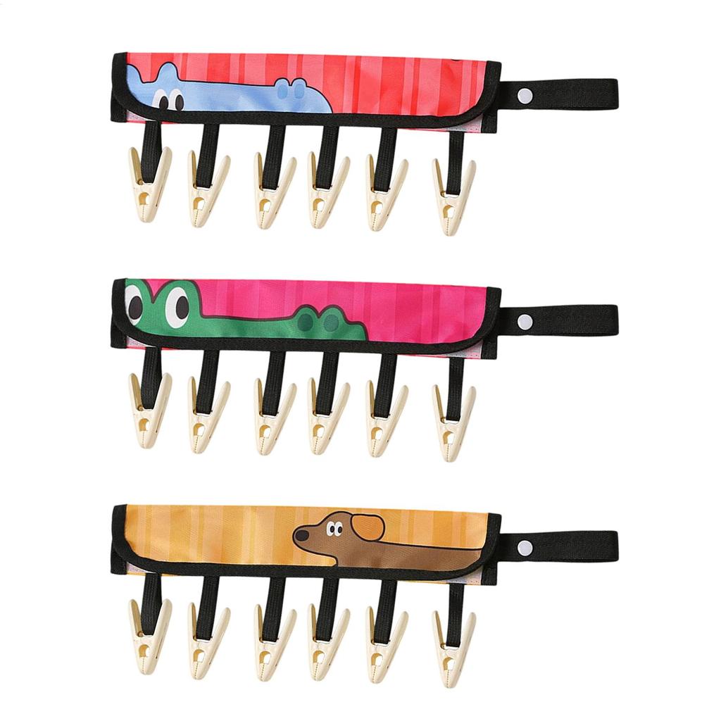 1PC Portable Fabric Clothes Hanger Travel Hotel Sock Clip Underwear Folding Clothes Hanger Outdoor Travel Clothes Drying