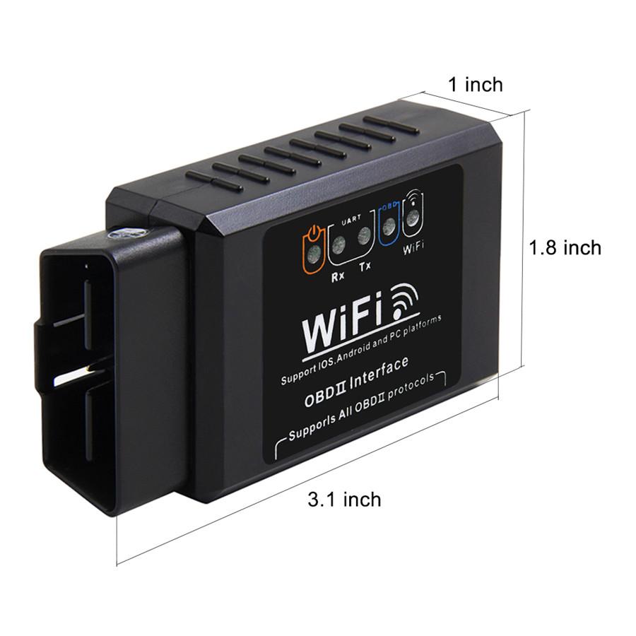 Mini OBD2 Wifi Scanner for Multi-brands CAN-BUS As Same As ELM327 Wifi.