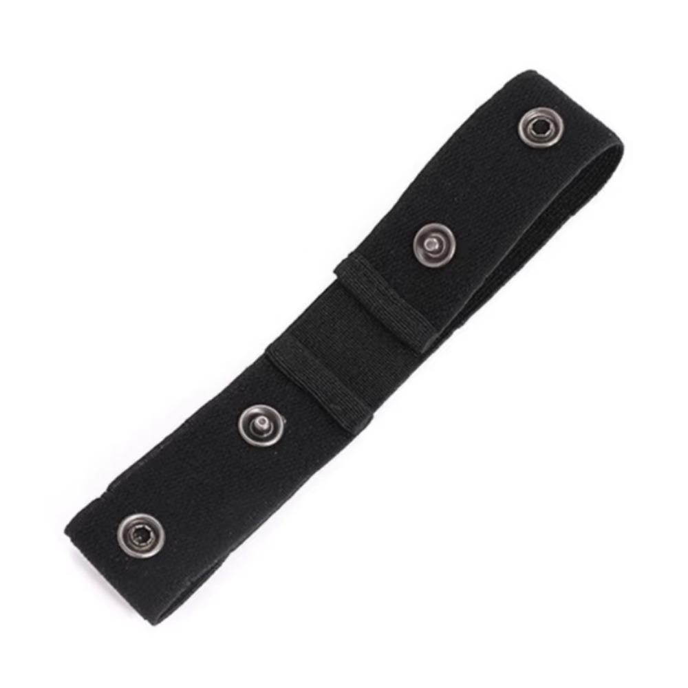 Stretch Trousers Waist Belt Buckle Free Elastic Waist Extenders Elastic Expansion Buckle  Women Men