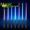 Christmas laser sword Star Wars luminous toy retractable toy Laser stick Flash stick Children's sword