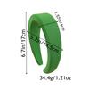 1/3pcs Christmas Red Green White Headbands Sponge Padded Hairband Headband Adult Hair Jewley Accessories for Women Girls