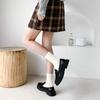 6 Pairs Of Solid Color Socks Women'S Medium Tube Stacking Socks Tide Japanese Milk White High Tube Tide Versatile Stockings