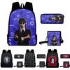 Wednesday Addams Backpack Lunch Bag Pencil Pouch For School Gift