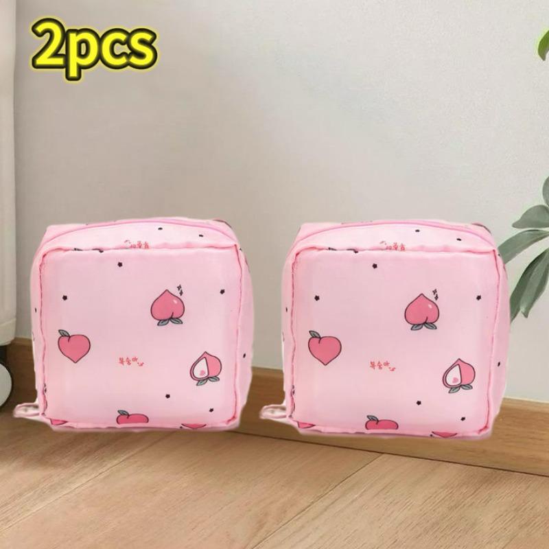 Multi Function Portable Sanitary Pad Storage Bag Tampon Pouch Napkin Cosmetic Bags Organizer Makeup Bags Girl Hygiene Pad Bags