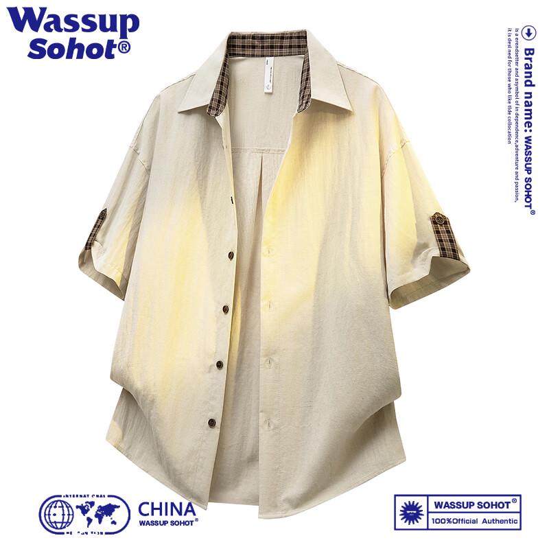 Wassup Sohot Men s Lyocell Blend Quick-Dry Short Sleeve Polo Shirt XL