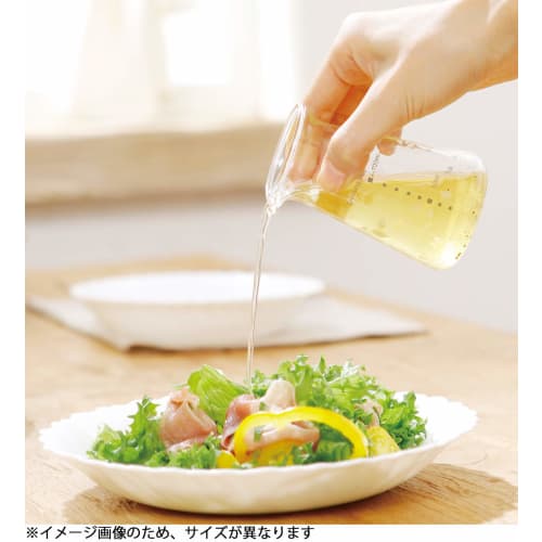 Iwaki Heat-Resistant Glass Dressing Bottle, 300ml, K5014-BK, KT5014-BK, Clear