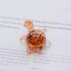 Handcrafted Glass Cartoon Animal Ornaments - Crab & Turtle Decor
