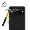 Kameraschutz - Phonillico® - Google Pixel 8 - 2er-Pack - Gehärtetes Glas - Kratzfest