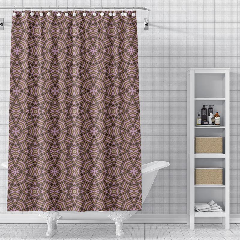 

Home Decoration Shower Curtains For Bathroom Waterproof Curtain Fabric Modern Nordic Style Living Room Abstract Abstract Boho W60H190(CM)-1 Pcs