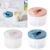 4 Compartments Portable Reusable Baby Food Storage Box Snacks Cups Newborn Milk Powder Organizer Formula Dispenser