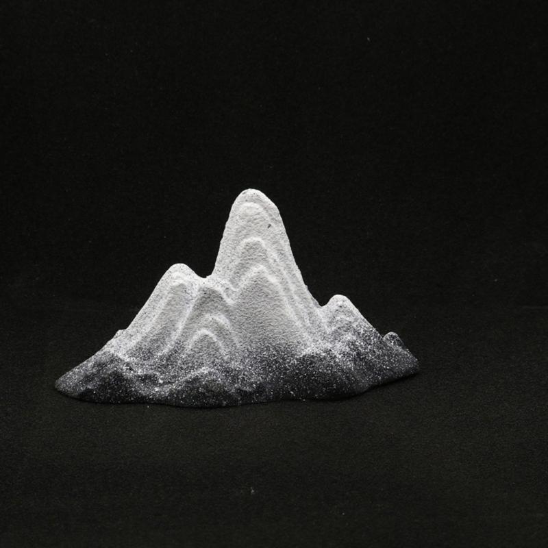 Aquarium Decors Fish Tanks Ornament Aquarium Landscape Decorations Fish Tanks Accessories Realistic Snow Mountain Model