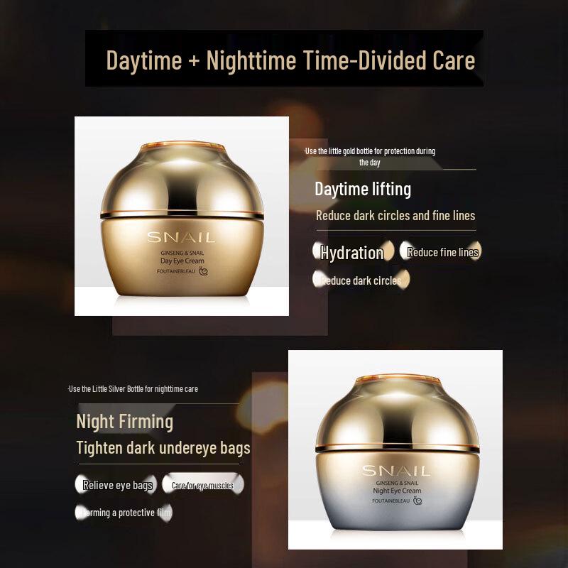 fUT Korean Snail Extract Day & Night Anti-Aging Eye Cream Set