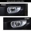 Blackened Front Fog Lamp Light Decor Cover Trim Bezel For Jeep Wrangler JL 2018+