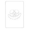 Halloween Pumpkin Ghost Bats Face Embossing Die Cuts Stencils Carving Stencils for DIY Pumpkin Carving Wood Walls Art Decor