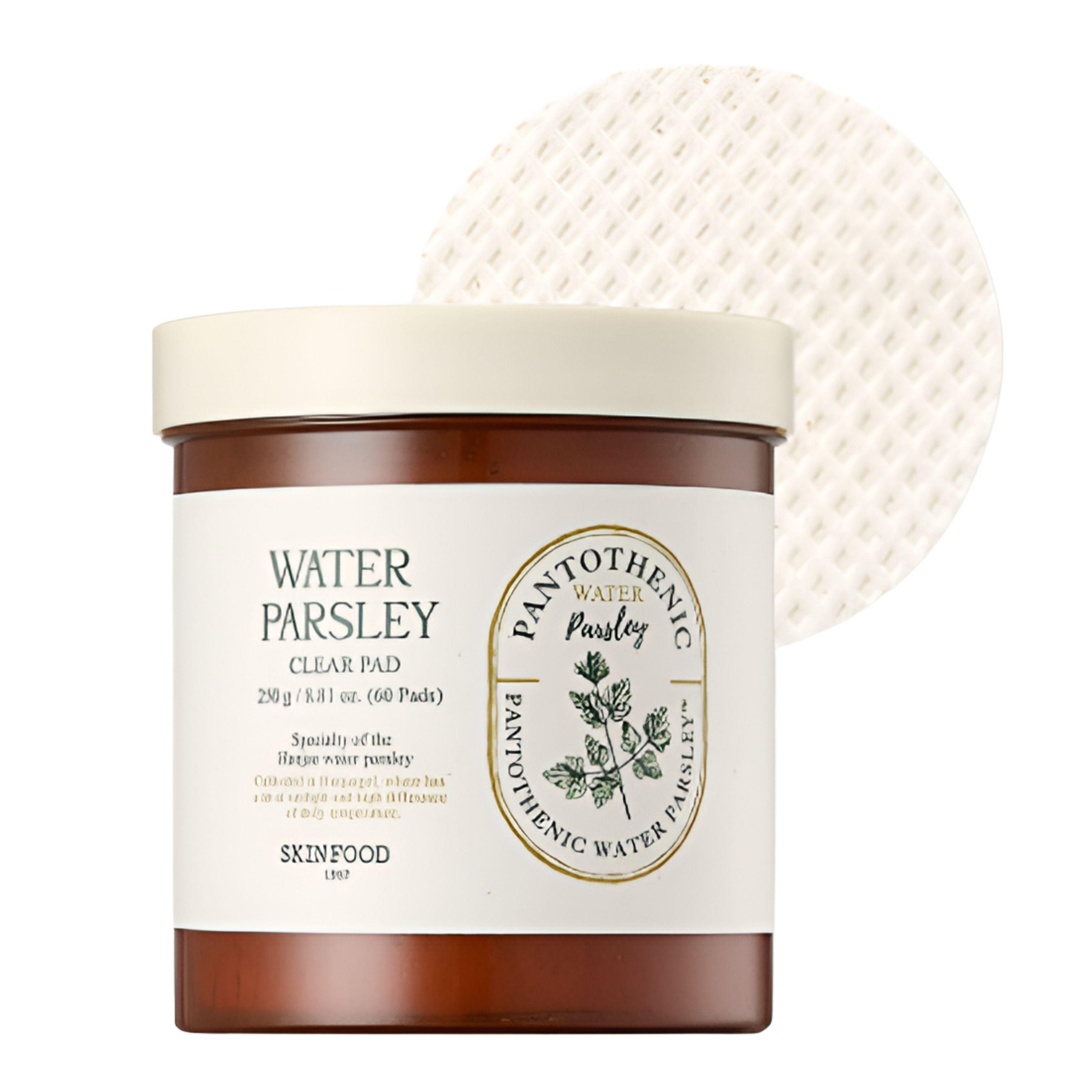 SKINFOOD Pantothenic Water Parsley Clear Pad 60 sheets