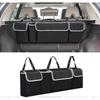 Auto-Kofferraum-Organizer, zum Aufhängen am Rücksitz, wasserdicht, faltbar, 4 Taschen, für SUV/LKW/MPV