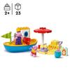 LEGO® DUPLO® 10432 Peppa Pigs Bootsfahrt – Badespielset für Kleinkinder