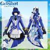 Impact Focalors Genshin Cospaly Costume Adult Party Dressing Anime Show Clothing