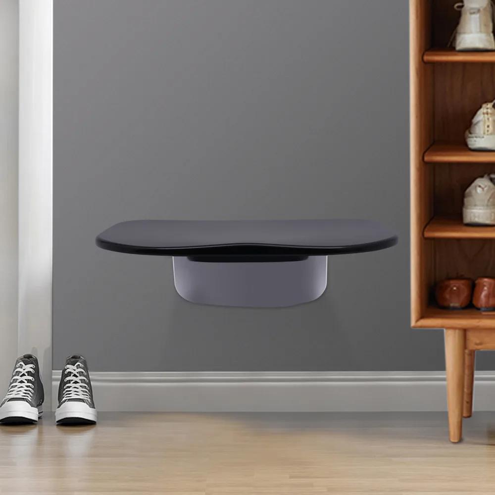 Bymaocar Foldable Shower Chair for Elderly and Disabled Adults, Wall Mounted Bath Seat with 200kg/440lbs Heavy Duty Support