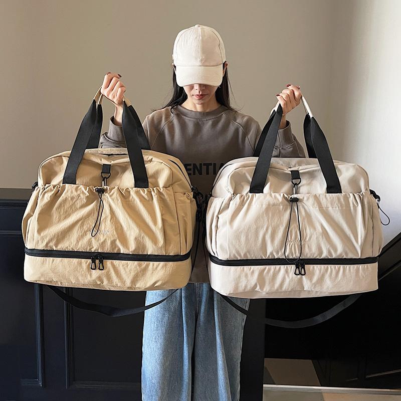 Large Capacity Travel Duffel Bag - Spacious Weekender Duffel Bag Sports Fitness Yoga Bag Ideal for Business Trips Vacations and Daily Commutes