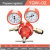 Arizze Gas Regulator & Pressure Gauge: Oxygen, Acetylene, Propane, Argon Compatible, All-Copper Shockproof Valve.