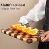 Solid Wood Cutting Board Household Use Wooden Double Colors Anti-skid Cutting Board Mosaic Chopping Pad Kitchen Cutting Board