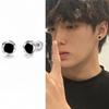Drip Glue Stud Earrings, Fashionable and High-end, Unique Design, Versatile and Magnetic Ear Clips