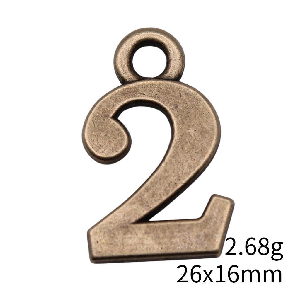 Thanksgiving Day Aesthetic Jewelry Charms Number Tag Charms Pendant Audience Woman Pendant