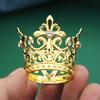 Geburtstagsblumen-Dekoration Kuchenaufsatz Krone Kleine Diademe für Puppe Diadem Braut Hochzeits-Haarschmuck Diademe Schmuckstücke