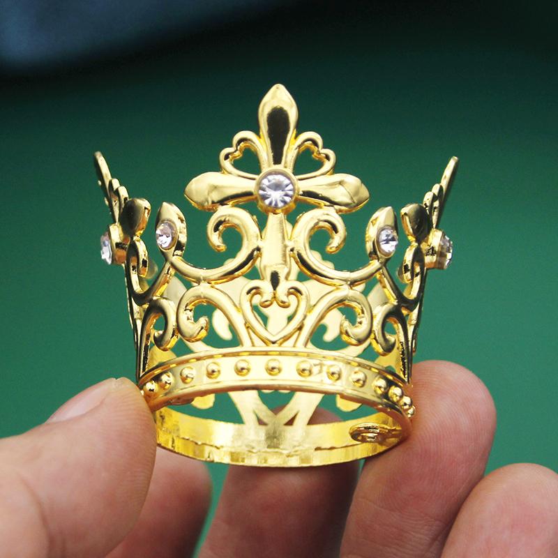 Birthday flower decoration Cake Topper Crown Small Tiaras for Doll Diadem Bridal Wedding Hair Jewelry Tiaras Ornaments