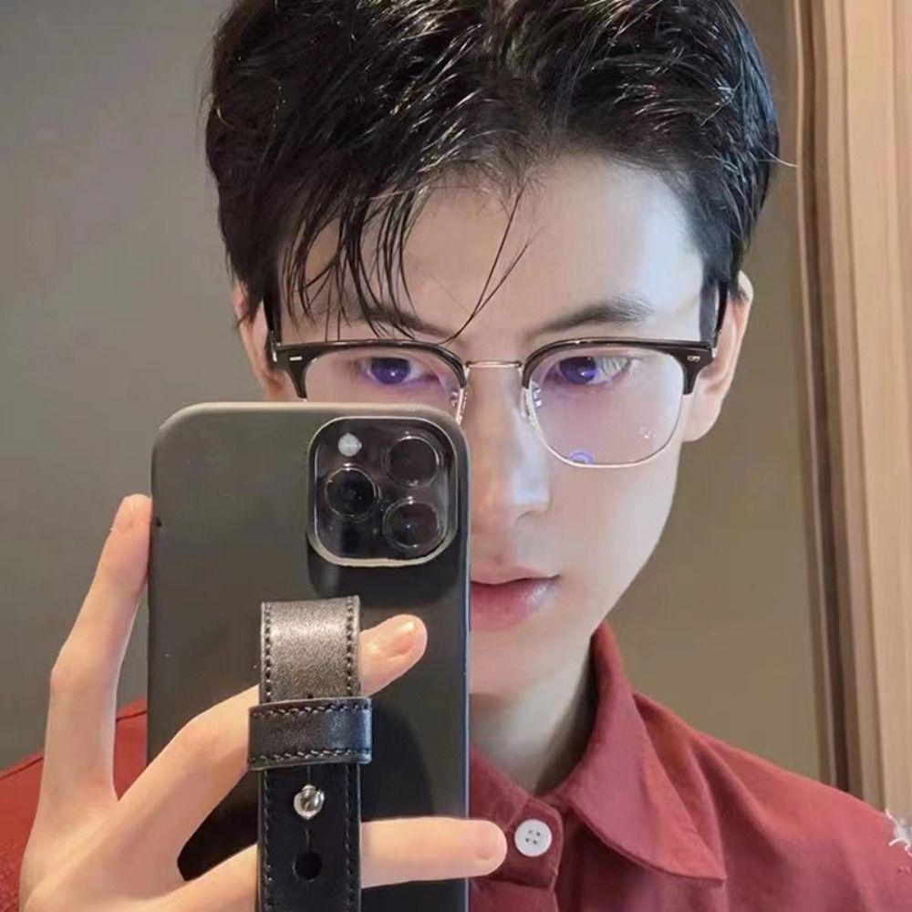

Anti-Glare Reading Glasses Half Frame Anti Blue Light Glasses Portable Computer Eyeglass Outdoor прозрачный