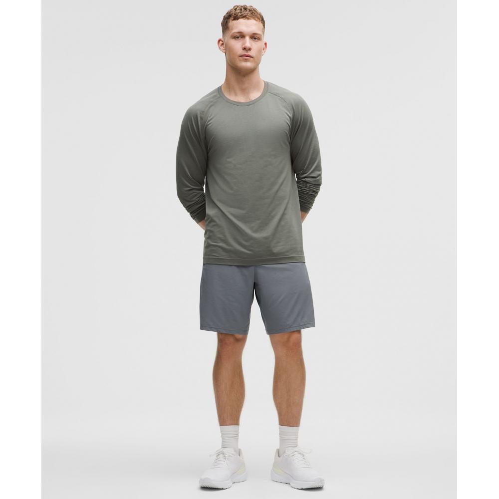 Lululemon Pace Breaker Linerless Short 9  Solar Grey