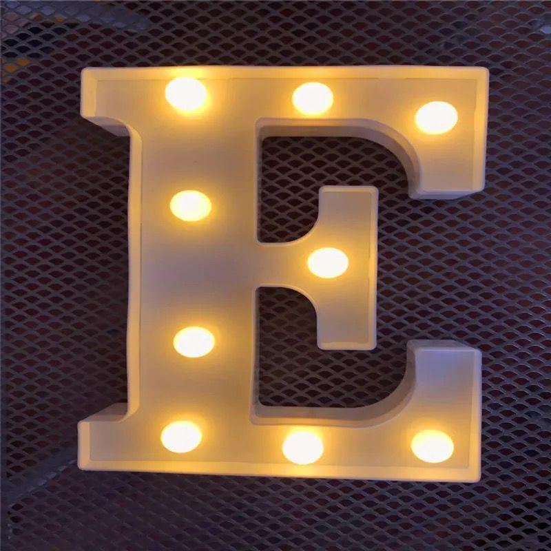 LED Love Letter & Number Lights for Valentine's Proposal Decor