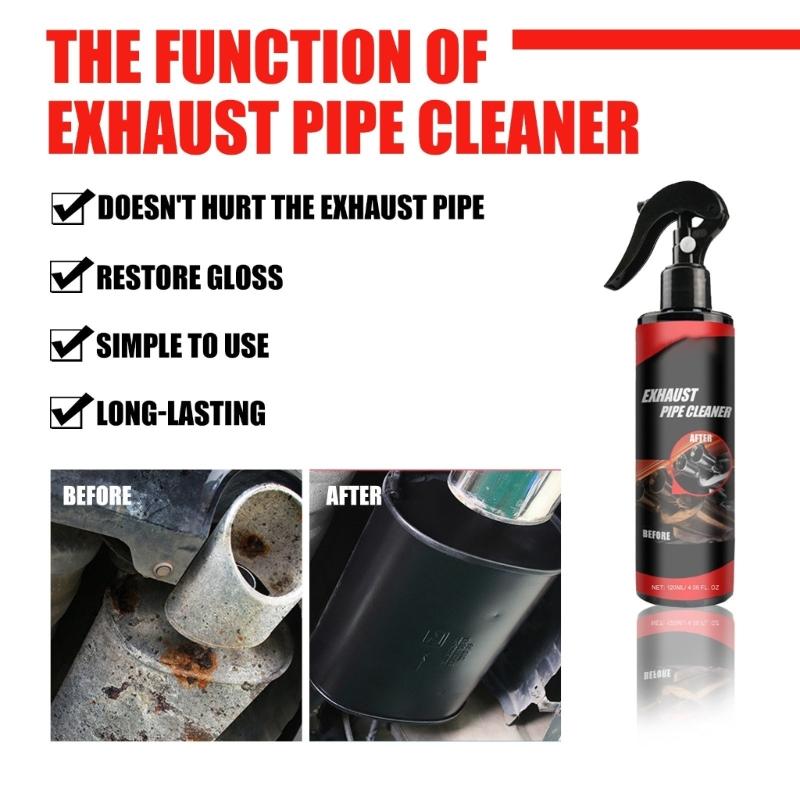 Metal Surfaces Rusts Remover with Applicator Tool Exhaust Pipe Rusts Remover Sprays set for Enhanced Protection & Shine