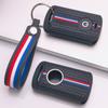Key Case Cover for YAMAHA with Keychain Motorcycle Key Case Motorcycle Accessory Silicone Material No Color Anti-Scratch Surface Shockproof Structure