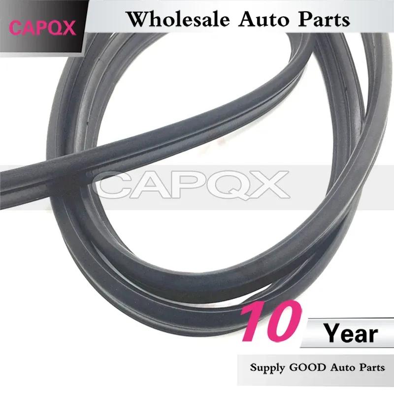 CAPQX For Honda Fit Jazz 2003-2019 Rear Door Weatherstrip Tailgate Rubber Seal Tail Door Sealing Strip Trunk Seal Strip