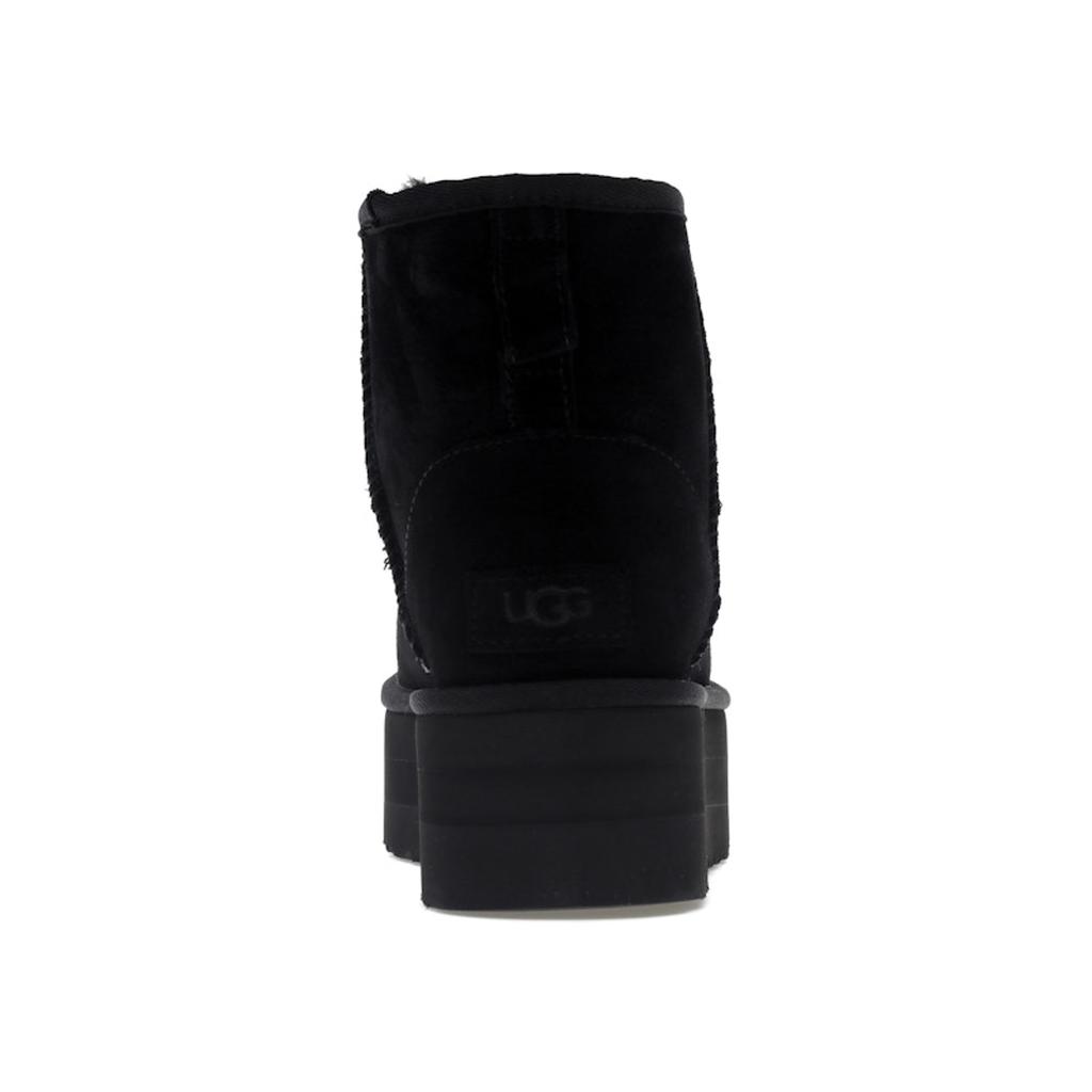 UGG Klasszikus Mini Platform Csizma Fekete Női Sneakerek 1134991-BLK